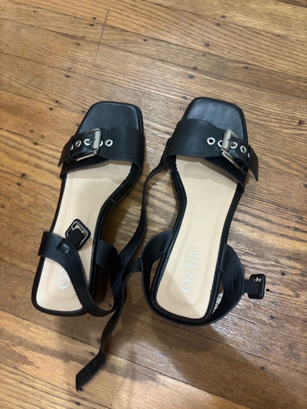Foxblood chunky black sandals - Picture 3 of 5